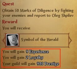 Allods Online Guild Quest Symbol of the Herald